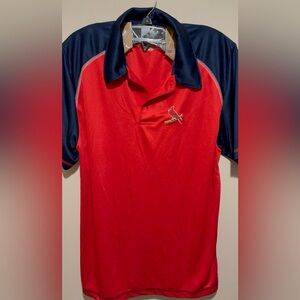 Genuine Merchadise St Louis Cardinals MLB Red Vented Polo Shirt Men's Medium